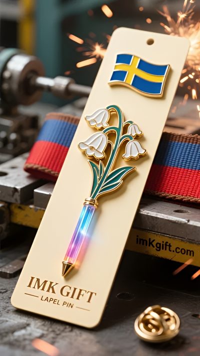 in996-Blått-och-guldkors-När-liljekonvaljen-blommar