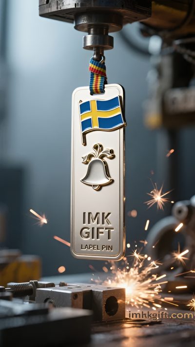 in991-Liljekonvaljbrevpapper-under-ett-blått-kors